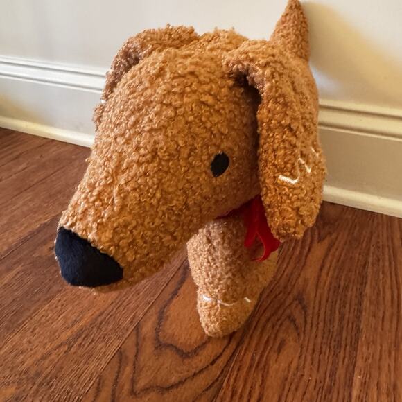 NEW Target Bullseye Gingerbread Dog Pillow Christmas Cottage Core Holiday 2025 - Picture 7 of 16